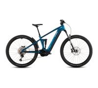Vtt electrique tout suspendu cube stereo hybrid one22 race 800 12v 800 wh bosch 100nm 27 5 bleu electric 2026