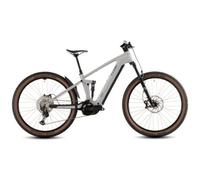 Vtt electrique tout suspendu cube stereo hybrid one22 slx 800 shimano deore deore xt 12v 800 wh 29 gris beige greige 2026