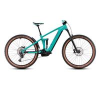 Vtt electrique tout suspendu cube stereo hybrid one44 ex 800 shimano deore deore xt 12v 800 wh 29 bleu scuba 2025