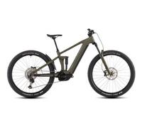 Vtt electrique tout suspendu cube stereo hybrid one44 pro 800 shimano deore deore xt 12v 800 wh 29 vert dusty olive 2026