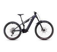Vtt electrique tout suspendu cube stereo hybrid one77 hpc race 800 shimano deore 12v 800 wh 29 27 5 gris slap 2025