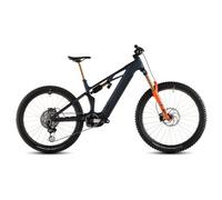 Vtt electrique tout suspendu cube stereo hybrid one77 hpc slt 800 sram 12v 800 wh bosch 100 nm 29 27 5 bleu galaxy 2026