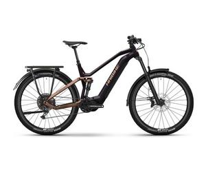 Vtt electrique tout suspendu haibike adventr se 12 12v 720 wh yamaha 85 nm 29 violet cuivre