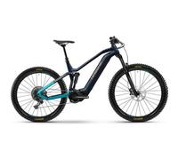 Vtt electrique tout suspendu haibike allmtn 2 29 27 5 12v 720 wh yamaha 85nm blue cyan