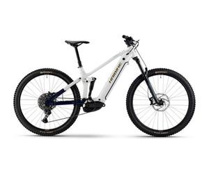 Vtt electrique tout suspendu haibike alltrail 8 11v 600 wh bosch 85 nm 29 blanc bleu 2025