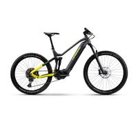 Vtt electrique tout suspendu haibike alltrail 9 12v 720 wh yamaha 85 nm mx 29 27 5 noir jaune