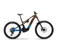 Vtt electrique tout suspendu haibike hybe cf 9 sram 1000 axs 12v 800 wh mx 29 27 5 marron 2025