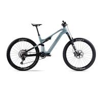 Vtt electrique tout suspendu haibike lyke cf 11 shimano 12v 60nm fazua 480wh 29 bleu gris 2026