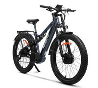 VTT électrique tout suspendu Hedatx TX29 pour adultes avec batterie 48 V 19,2 Ah