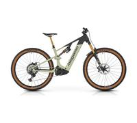 Vtt electrique tout suspendu megamo flame crb 03 12v 800 wh bosch 100 nm 29 vert sauge noir 2026