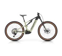 Vtt electrique tout suspendu megamo flame crb 05 12v 800 wh bosch 100 nm 29 vert sauge noir 2026