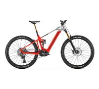 Vtt electrique tout suspendu mondraker crafty carbon rr sram gx axs t type 12v 750 wh 29 rouge gris