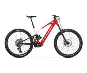 Vtt electrique tout suspendu mondraker crafty r sram 12v 800 wh bosch 100 nm 29 rouge blanc 2026