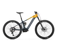 Vtt electrique tout suspendu mondraker crafty race 12v 750wh bosch 100 nm 29 gris jaune 2025