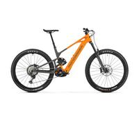 Vtt electrique tout suspendu mondraker crafty s sram 12v 800 wh bosch 120 nm 29 orange gris 2026