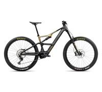 Vtt electrique tout suspendu orbea rise lt h20 12v 630 wh shimano 85 nm 29 noir diamond vert splash olive 2025