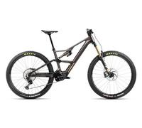 Vtt electrique tout suspendu orbea rise lt m10 12v 630 wh shimano 85 nm 29 gris cosmic carbon view 2025