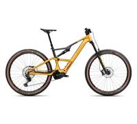 Vtt electrique tout suspendu orbea rise sl h20 shimano deore xt slx 12v 630 wh 29 jaune bumblebee noir 2025