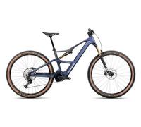 Vtt electrique tout suspendu orbea rise sl m10 shimano deore xt slx 12v 420 wh 29 bleu tanzanite carbon view 2025