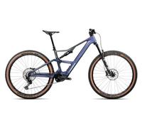 Vtt electrique tout suspendu orbea rise sl m20 shimano slx 12v 630 wh 29 bleu tanzanite carbon view 2025