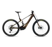 Vtt electrique tout suspendu orbea wild m10 shimano slx deore xt 12v 750 wh 29 marron caramel carbon view 2025