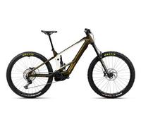 Vtt electrique tout suspendu orbea wild m20 12v 600 wh bosch 120 nm 29 27 5 marron caramel carbon view blanc cream 2026