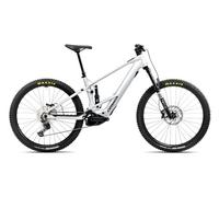 Vtt electrique tout suspendu orbea wild st h30 12v 600 wh bosch 100 nm 29 argent halo 2025