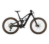 Vtt electrique tout suspendu trek fuel exe 9 7 shimano slx xt 12v 360 wh 29 gris noir