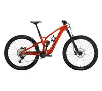 Vtt electrique tout suspendu trek fuel exe 9 7 shimano slx xt 12v 360 wh 29 rouge