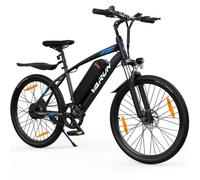 VTT électrique VARUN M24-1 avec batterie 36 V 7,8 Ah, Shimano 7 vitesses - Noir