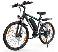 VTT électrique VARUN M26-2 avec batterie 48 V 7,8 Ah, Shimano 21 vitesses - bleu