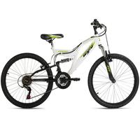 VTT enfant 24"" Zodiac 18 vitesses Blanc WYLD
