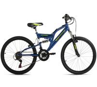 VTT enfant 24"" Zodiac 18 vitesses bleu électrique WYLD