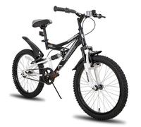 VTT Enfant - JOYSTAR - 20 pouces - Double frein à main - Tout suspendu - Noir