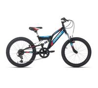 VTT enfant tout suspendu 20"" Zodiac noir-rouge KS Cycling - 6 vitesses - Taille de Cadre 31 cm