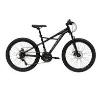VTT garçon Huffy Korros 24 pouces noir - Semi-Rigide - 21 vitesses pour enfants 8-13