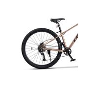 VTT Hardtail 29 Pouces Marron, VTT Semi-Rigide FloraGrace, Pour Hommes 175-190 Cm, Avec Freins Hydrauliques, 146x76x20cm