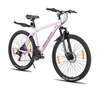 VTT - HILAND - VTT 26 pouces - 21 vitesses -Cadre léger en alliage d'aluminium,dérailleur arrière Shimano - Freins à disque - Violet