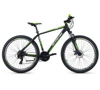 VTT Homme 27,5" Morzine noir-vert 21 vitesses Freins à Disques KS Cycling M612M