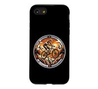VTT Jump Tire Track Montagnes Nature Coque pour iPhone SE (2020) / 7/8