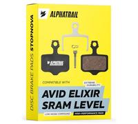 VTT Plaquettes de Frein pour Avid Elixir 1 3 5 & SRAM Level T TL TLM I Résine Haute Performance I Durable & adaptée aux vélos électriques et VTT I 1 Paire de Plaquettes de Frein à Disque Organique
