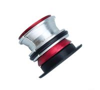 VTT pour fourche avant d'extension en forme de fleur en alliage d'aluminium pour un remplacement fiable du noyau de suspension (taille unique, rouge)