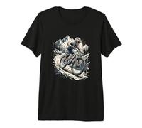 VTT Rocks Trail Montagnes Cyclisme T-Shirt Haut de Gamme