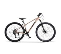 VTT semi-rigide 29 pouces en aluminium marron, freins à disque hydrauliques, Shimano Altus 1x9 vitesses