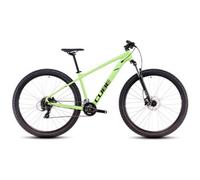 Vtt semi rigide cube aim one shimano acera tourney 8v 29 jaune vert lemon squeeze 2025