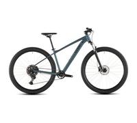 Vtt semi rigide cube aim pro shimano 10v 29 bleu vert smaragd 2026
