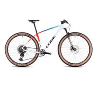 Vtt semi rigide cube phenix c 68x slx sram 12v 29 blanc bleu rouge teamline 2025