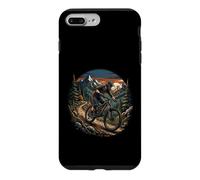VTT Sunset Forest Trail Cyclisme Coque pour iPhone 7 Plus/8 Plus