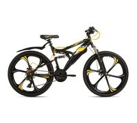VTT Tout Suspendu 26"" Bliss 3.0 Jantes en Magnesium Aluminium 21 Vitesses noir-jaune WYLD