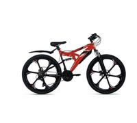VTT Tout-suspendu 26'' Bliss Orange 21 vitesses TC 47 cm Roues en Magnesium WYLD